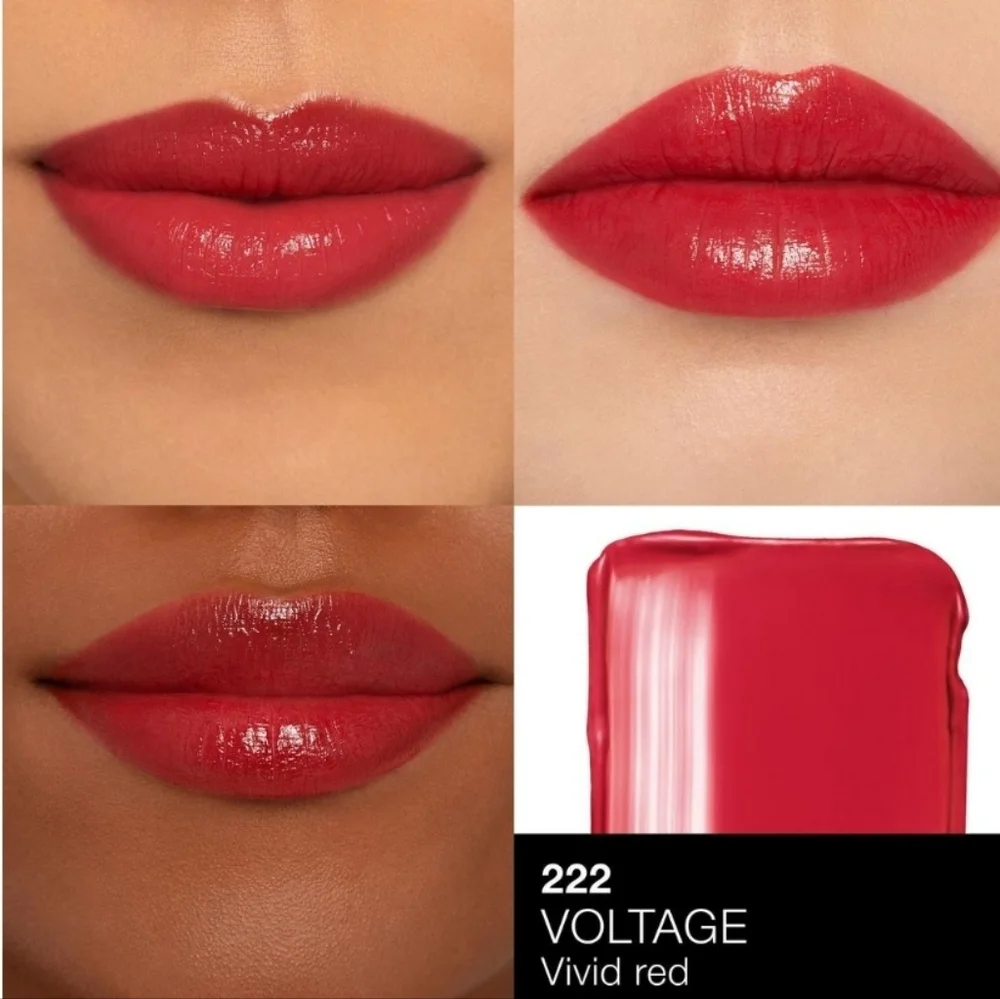 NARS Afterglow Sensual Shine Lipstick: Voltage (222) (Vivid Red), NIB